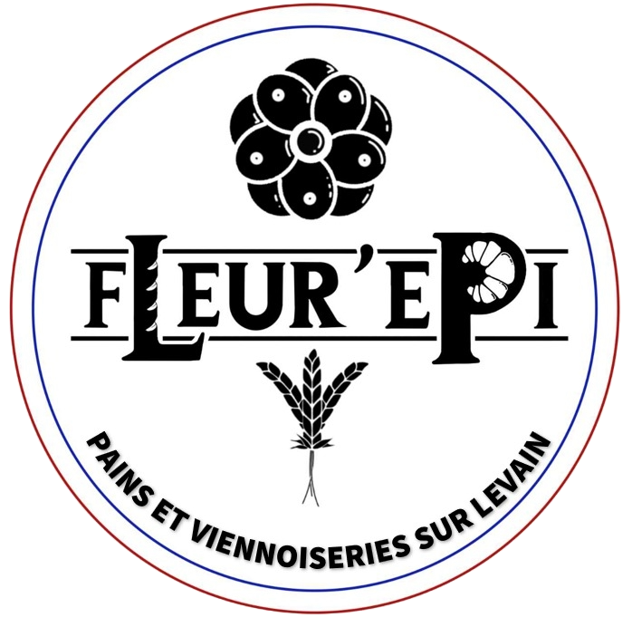 Logo Fleur'épi - L et P entrelacés